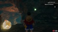 Follow the route back to the start of the cave, and Usopp&rsquo;s is hovering over the drop-down.
