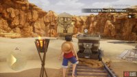 There is one cube location in the Ravine&rsquo;s first bay with the statue. 