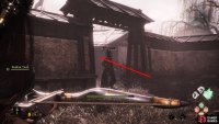 After he&rsquo;s defeated, go through the archway to the right of the gap.