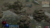to find this Lilith Statue on a rock, facing the sea.