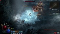 You may have to complete some dungeon objectives - namely destroying skeletal constructs - in order to advance.