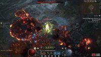 When his health is lower than 50%, he’ll make some of them explode.
