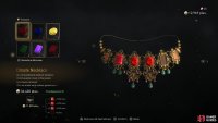 This allows you to place any gems you’ve found into a treasure slot.