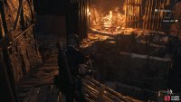 You’ll see the Clockwork Castellan to the right of the fire here.