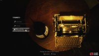 You can access this menu from any typewriter.