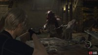 You can kite the brute around the tables downstairs to prevent him from executing attacks.