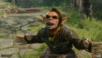 Wroot’s predicament is courtesy of a goblin named Jezzerk, whom you can either kill or talk into leaving.