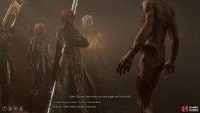 When you examine Shirra’s sarcophagus you’ll get two choices - bear the monk’s curse to free him, or refuse.