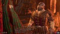 After working together to defeat Nere, you can pass some dialog checks to convince Elder Brithvar to free his slaves,