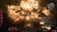fail a dialog check and Philomeen will carry through with her threat and detonate the smokepowder, with devastating results.