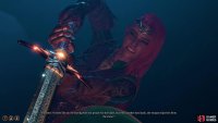 To free the sword, you can either use brute strength,