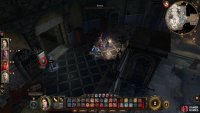 Click on the button to open another secret room.