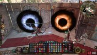 To start the Arcane Barrier Puzzle in BG3, go through the white portal.