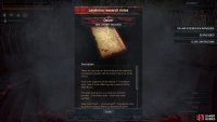 Once you read the scroll and the research notes within, you’ll know the recipe for the Delving Bench.