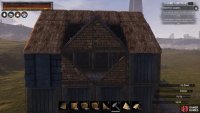 Be sure to fill in any unwanted gaps in your roof with walls. 