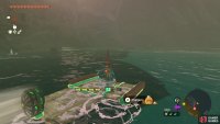 you will see the cave on your left as you start going north.