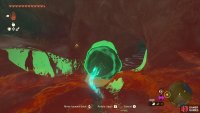 use Ultrahand to pull out the boulder blocking the passage