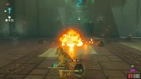But you can use your fire arrows to set fire to the leaves around him. 