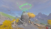 The shrine making its way into the game upon completion of the shrine quest