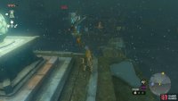 The bridge past these enemies collapses when you walk on it.