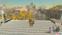 From the Temple of Time you’ll want to visit the shrine that can be found seen in the distance.