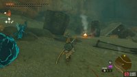 The second friend, Giro, is near the Gerudo Canyon Crystal’s location, he needs a Splash Fruit.
