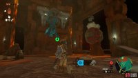 The fourth Gong is on a high cliff in the middle of a lava pool.
