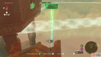 Use the hover stone zonai device to get the stick up to the top of the pillars