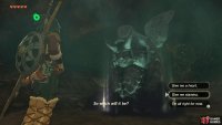 Respec options at the horned statue