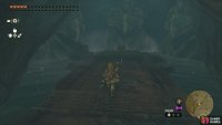 Once you have unclogged all three the statue will move revealing a treasure chest.