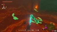 The levers inside the ruins need to be moved with Ultrahand.