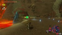 Find the Goron statues in the area,