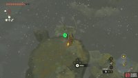 Look for a small island with the floating platform near it.