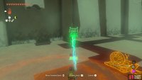 While it’s suspended, you can use Ultrahand to bring the chest to the platform.