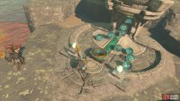 After putting them into the dispenser, some Zonai devices will come out of it.