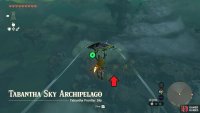 You can glide from Starview to reach the island with the shrine.