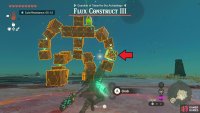 Use Ultrahand on the weak block of the Flux Construct.