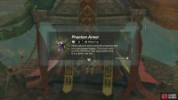Break the wall and you will be able to grab the armor piece