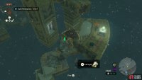 Go into the alcove and use Ascend to reach the next level.
