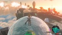 Ride the bubble to the Water Temple’s last island.