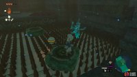 Use Ultrahand to slowly move the orb back.