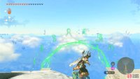 Sliding through the first ring