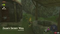 Finding Zelda’s secret well.