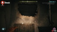 Climb the pallets to reach the room where Luther&rsquo;s bag can be found.