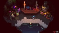 The chest with the conch is right inside, on the left.