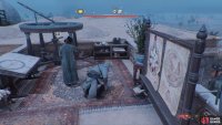 You can jump go right up to him and pickpocket the key, as he&rsquo;s a normal NPC.