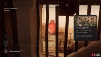 Inside, you&rsquo;ll need to throw a knife at this explosive jar through the bars.
