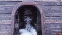 You&rsquo;ll have to move around some shelves in the cabin to get to the chest.