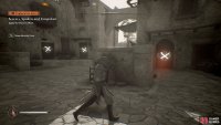 You need to apply the thieves&rsquo; mark to four doors in the area.