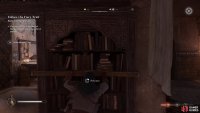 Inspect the clues in Ahmad&rsquo;s Workshop, and move the bookcases to reveal the diagram.